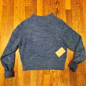 Free people blue sweater